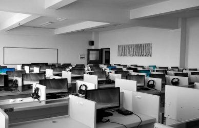 gut gestalteter Ausbildungsraum